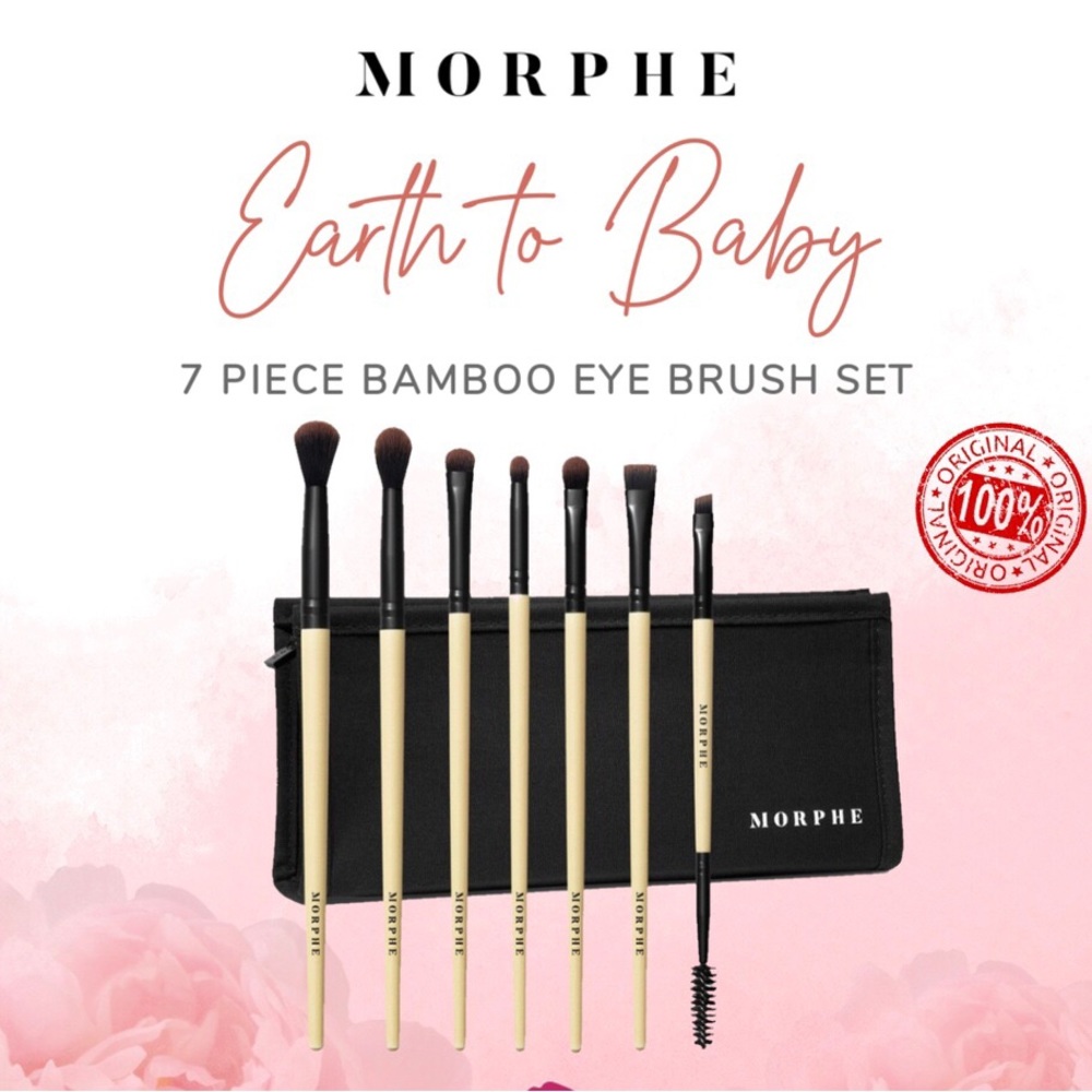 MORPHE EARTH TO BABE 7-PIECE BAMBOO EYE BRUSH SET - Picture 7 of 9